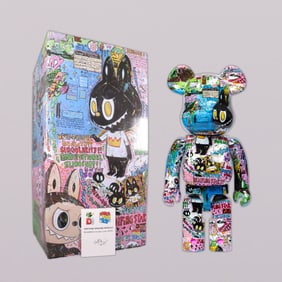 BearBrick Labubu limited figure