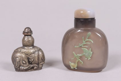 Lots antique Chinese snuff bottles