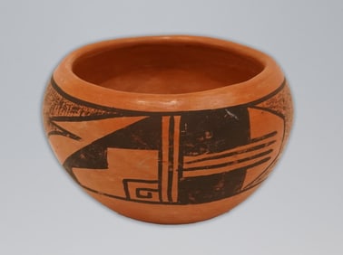 A vintage tribal pot