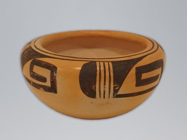 A vintage tribal pot