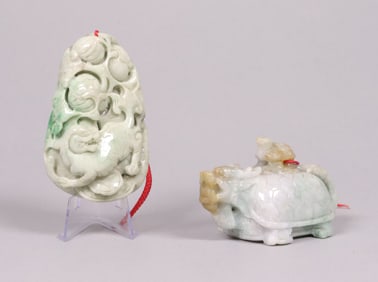 Lots Chinese jadeite carvings