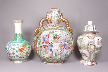 Lots Chinese vase