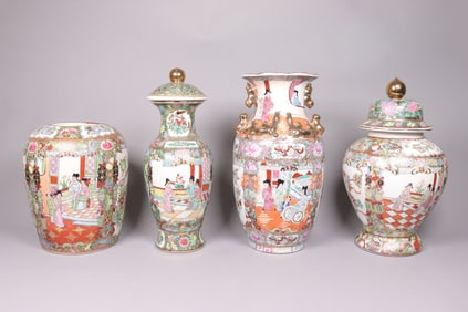 Lots Chinese tall vase