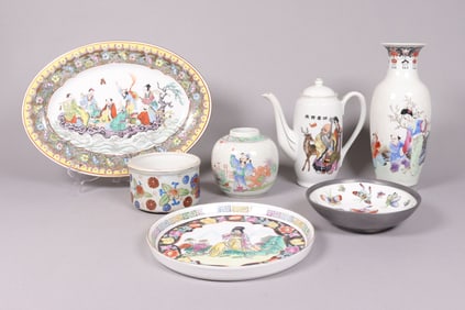 Lots Asian ceramics