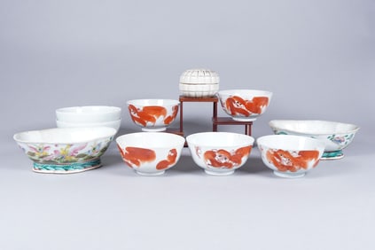 Lots Chinese antique porcelains