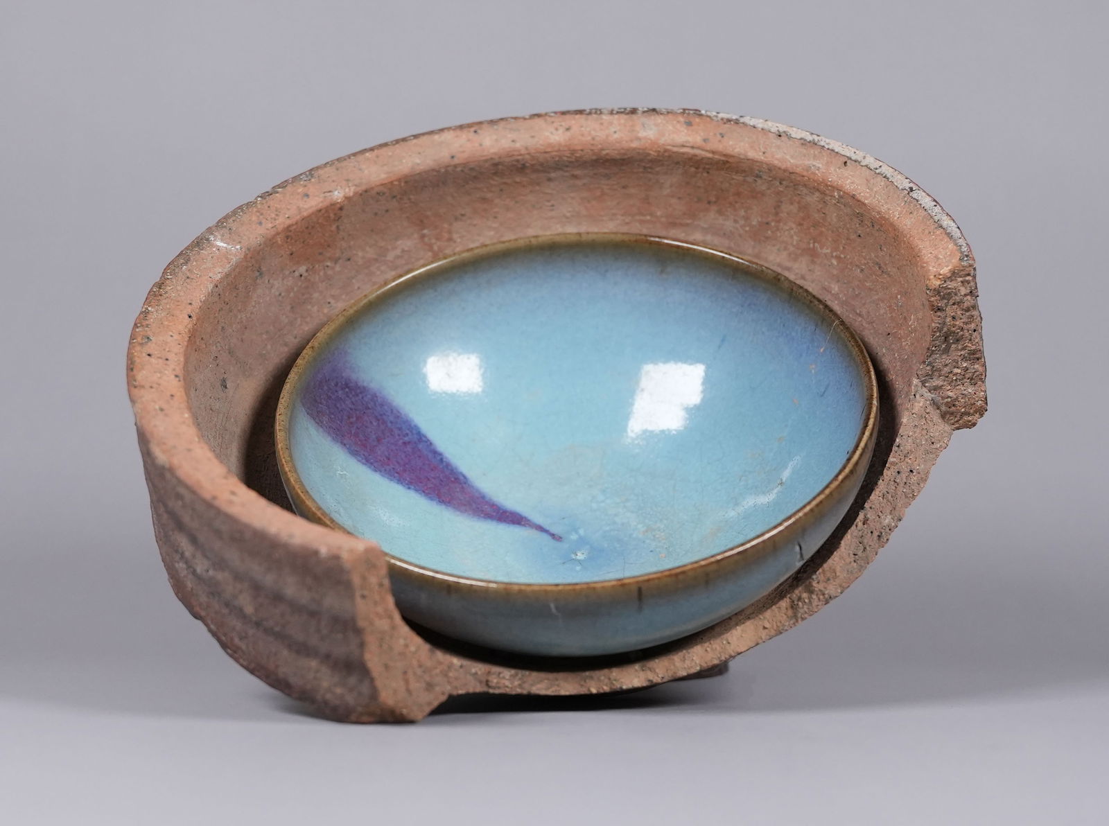 Chinese fine purple bowl (1 of 7)