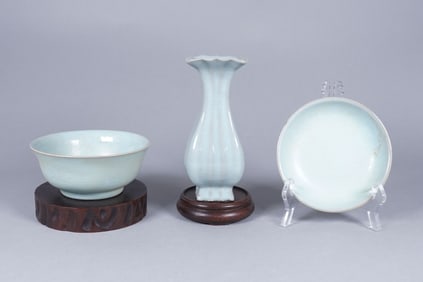 Lots Chinese celadon porcelains
