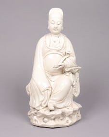 Chinese porcelain statue