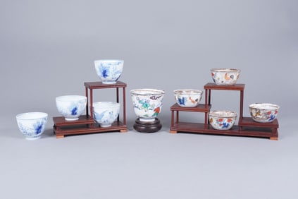 Lots Chinese fine cups