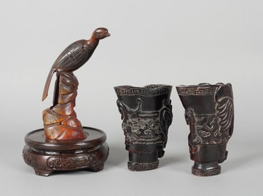 Lots Chinese fine carvings