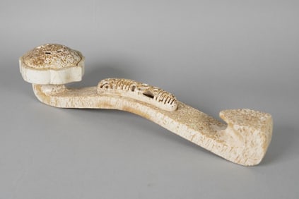 Chinese stone scepter