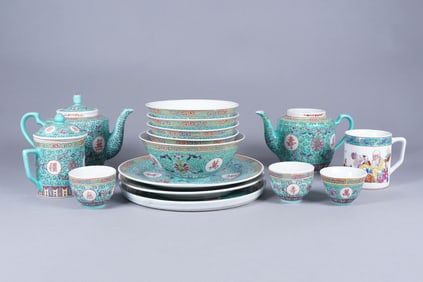 Lots Chinese porcelains