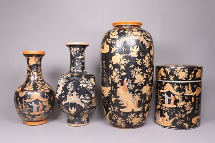 Lots Asian vase