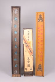 Lots Chinese scrolls in box