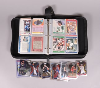 Lots vintage sports card in binder
