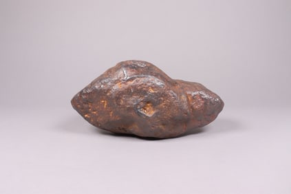 A possible meteorite heavy boulder
