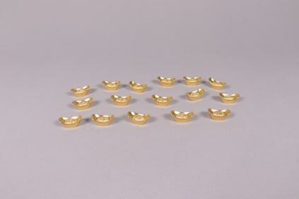 Lots Chinese ingots ungraded