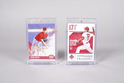2 Shohei Ohtani cards rookie