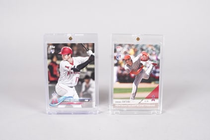 2 Shohei Ohtani cards rookie