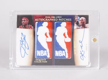 Kobe Lebron card ungraded