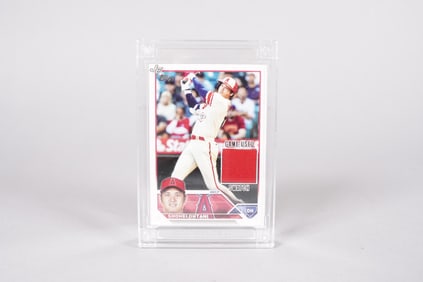 Shohei Ohtani relic card