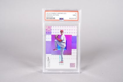 2018 Shohei Ohtani rookie card PSA 9