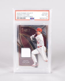 2020 Shohei Ohtani rare Jersey card PSA 8