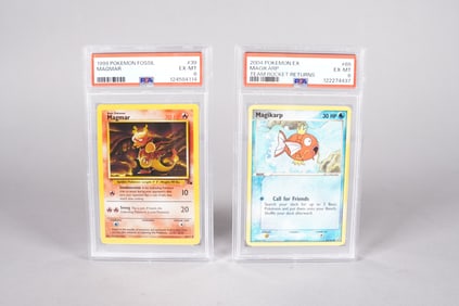 Lots Pokemon cards PSA