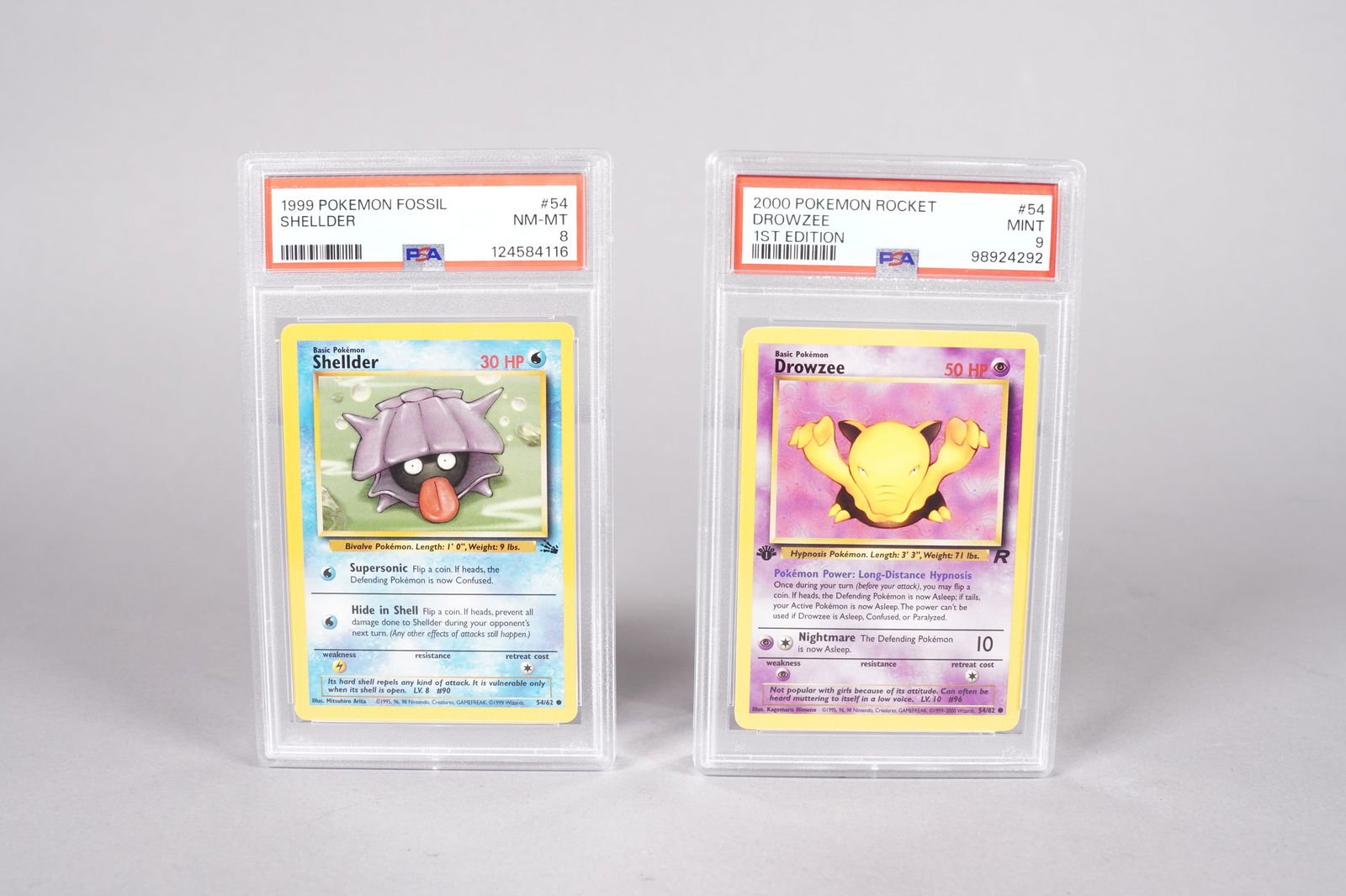 2 Pokemon cards PSA (1 of 5)