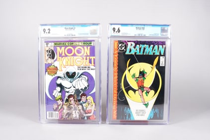 Moon Knight Batman CGC comics