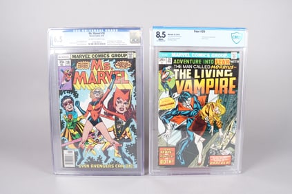 2 Marvel CGC graded comics
