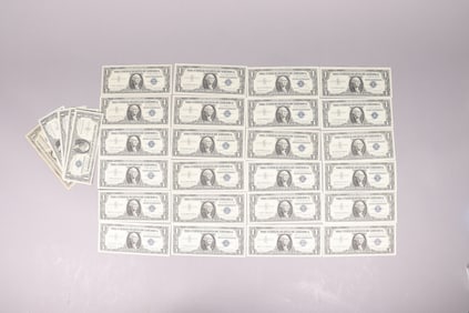 Lots U.S. silver certificates