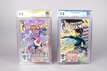 2 Spiderman comics CGC