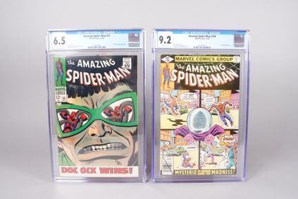 2 Spiderman comics CGC