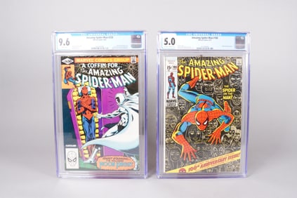 2 Spiderman comics CGC
