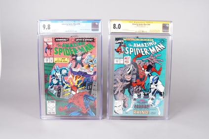 2 Spiderman comics CGC