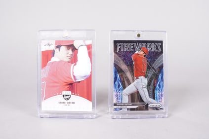 Lots Shohei Ohtani cards