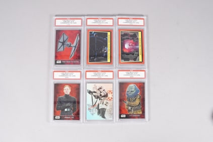 Lots Star Wars card PSA rare
