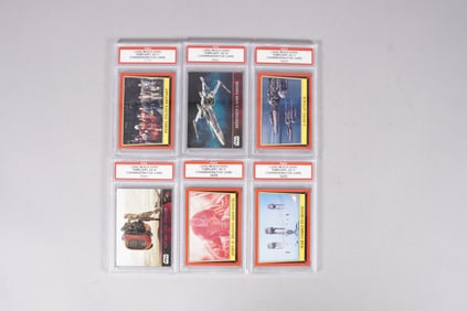 Lots Star Wars card PSA rare
