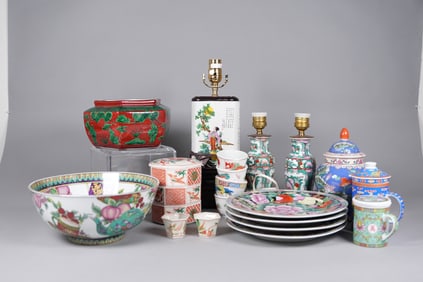 Lots Asian ceramics