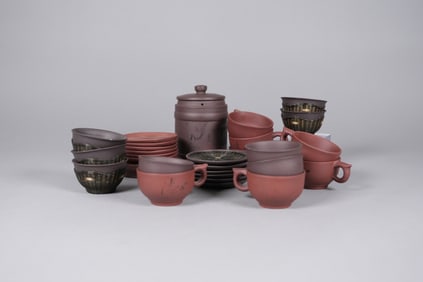 Lots Chinese clay items