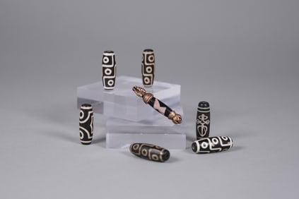 Lots Tibetan dzi beads