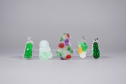 Lots Chinese fine pendants