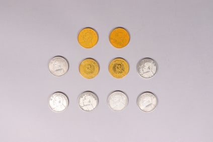 Lots Chinese coins ungraded