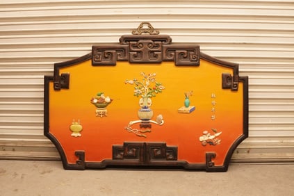 Chinese late Qing dynasty panel