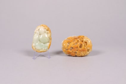 Lots Chinese jadeite carvings