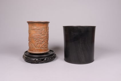 Lots Chinese brush pot