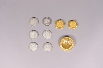 Lots Chinese ingots coins ungraded