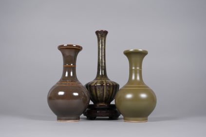 Lots Chinese green vase