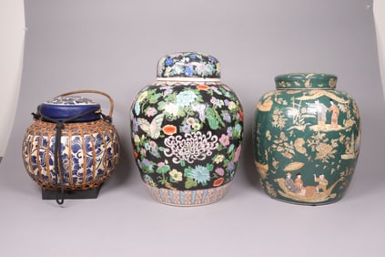 Lots Asian vase